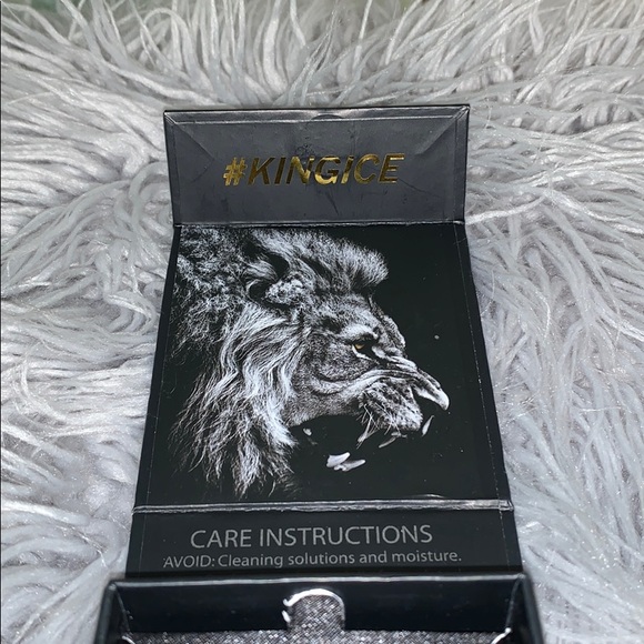 5mm single row tennis king ice bracelet 14k gold - Picture 4 of 6